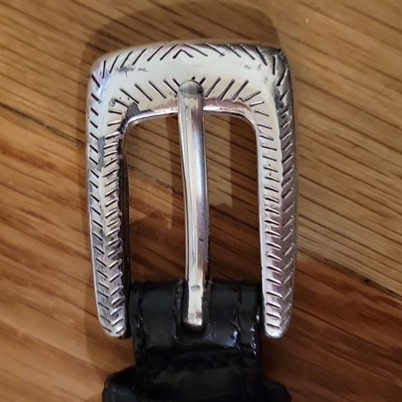 Brighton Leopard and Zebra Print Leather Horse Hair Belt - Picture 3 of 4